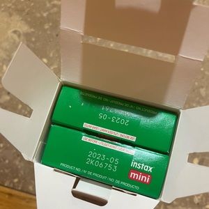Instax Mini Polaroid Colored FugiFilm
